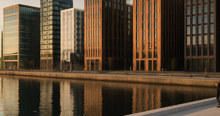 Barcode-Quartier Architektur in Oslo: Oslo Touristeninfo